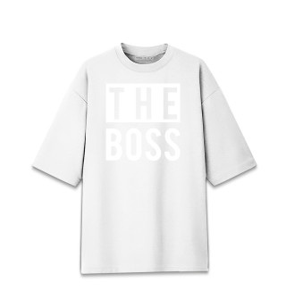 Женская футболка оверсайз The boss