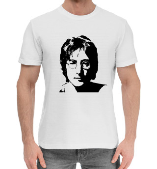 Мужская хлопковая футболка Джон Леннон